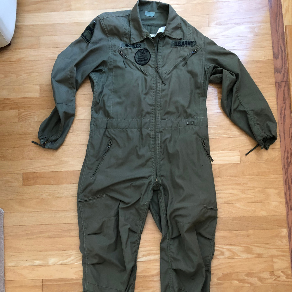 Army 1-68 Abrams Coverall/Fatigues Patches Aramid